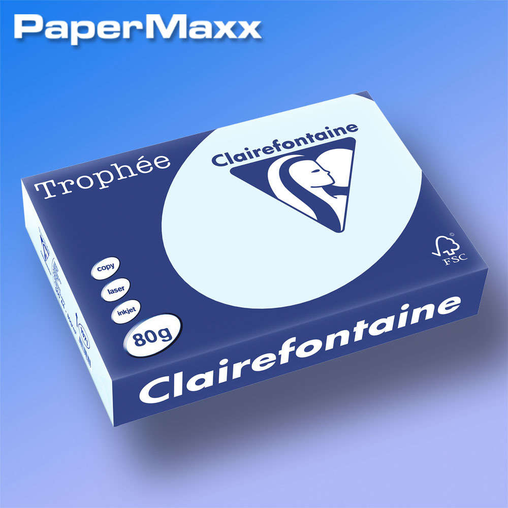 Clairefontaine Kopierpapier Trophee Pastell A4 80g/qm chamois VE=500 Blatt 