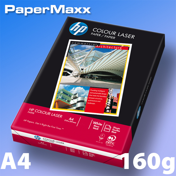 HP Colour Laser Paper DIN A4 160g/m² 250 Blatt 